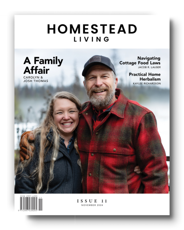 Homesteading Monthly: November 2024