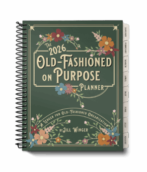 The 2026 Old-Fashioned on Purpose Planner